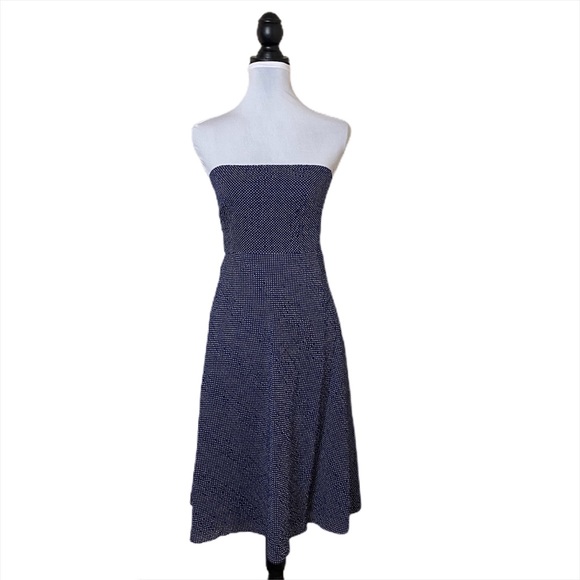 J. Crew Dotted Tube top Dress